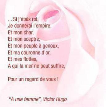 A une femme